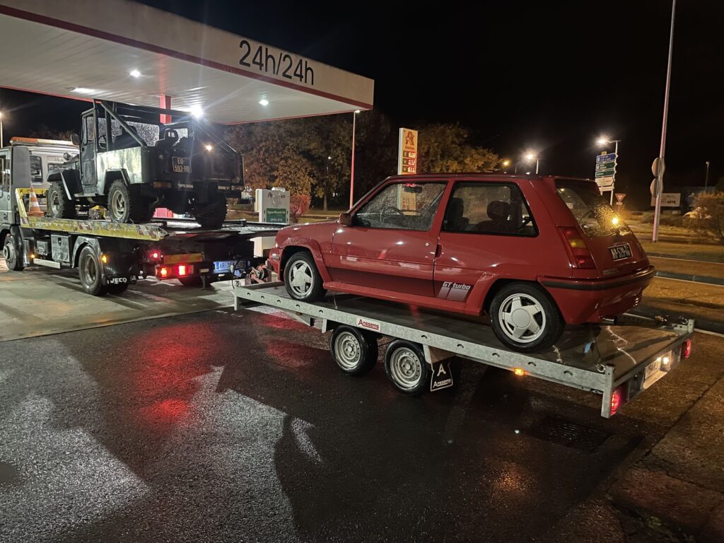Transport véhicule Europe Suisse — Autoplateau 74