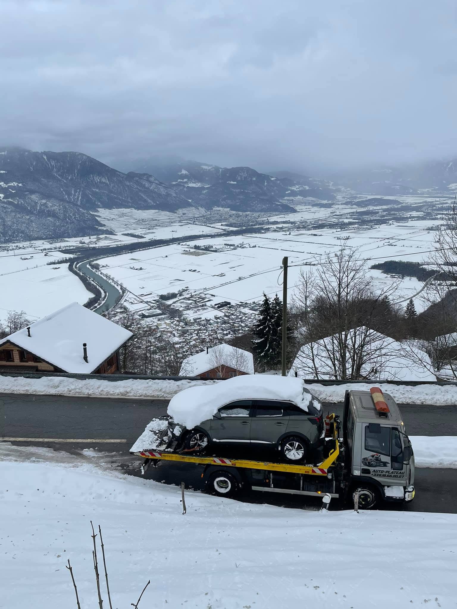 Intervention dépannage en montagne